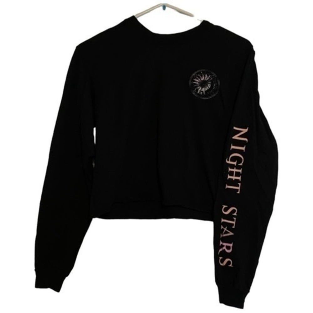 🔥LIKE NEW - Gold Rush Celestial Cropped Long Sleeve - Picture 2 of 4